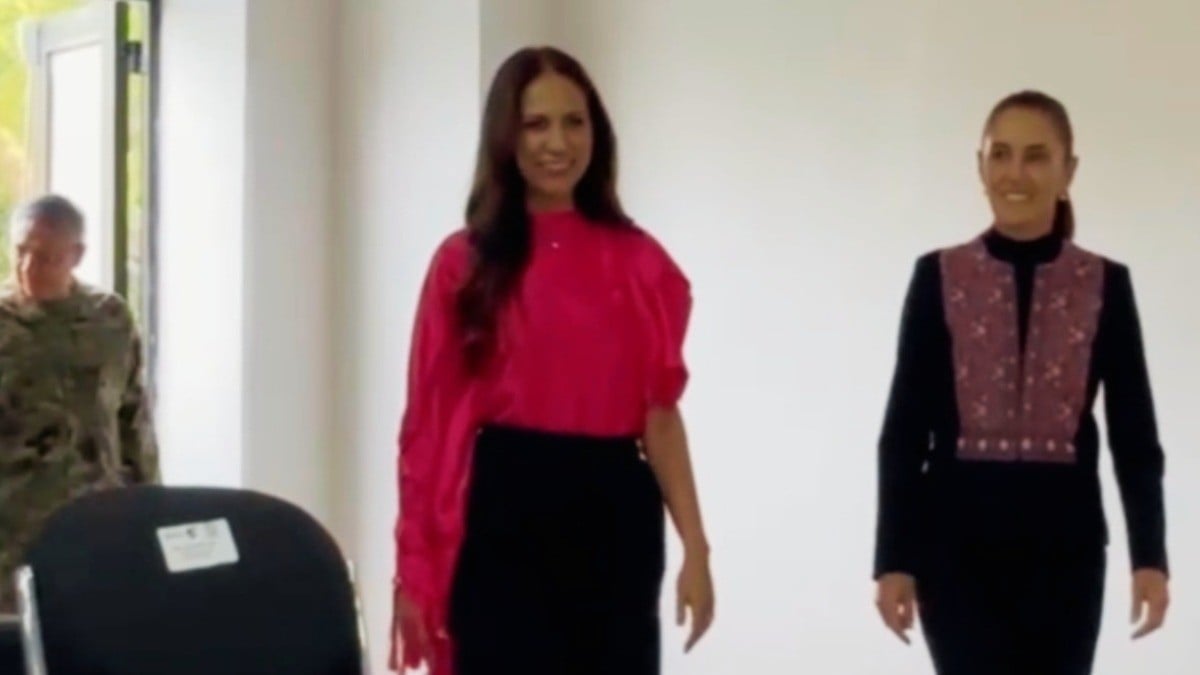 Cruzan reconocimientos Claudia Sheinbaum Pardo y gobernadora panista