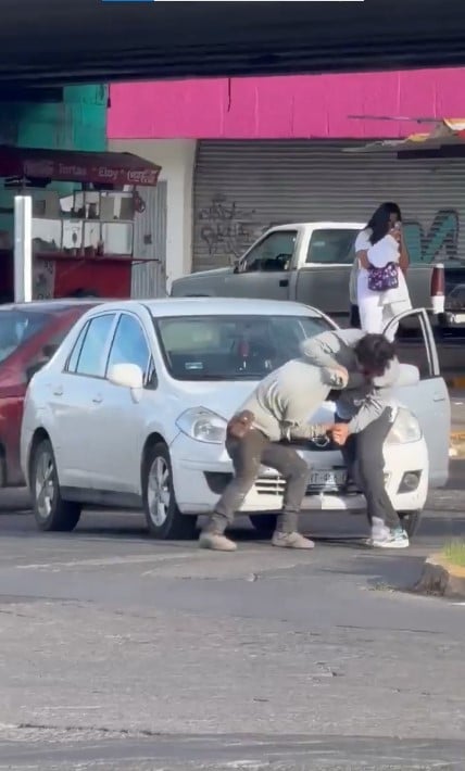 Pelea en el López Mateos