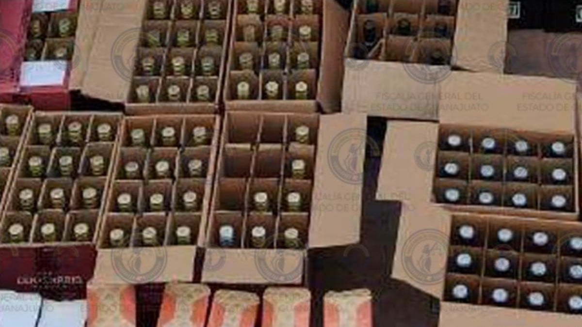 Botellas adulteradas
