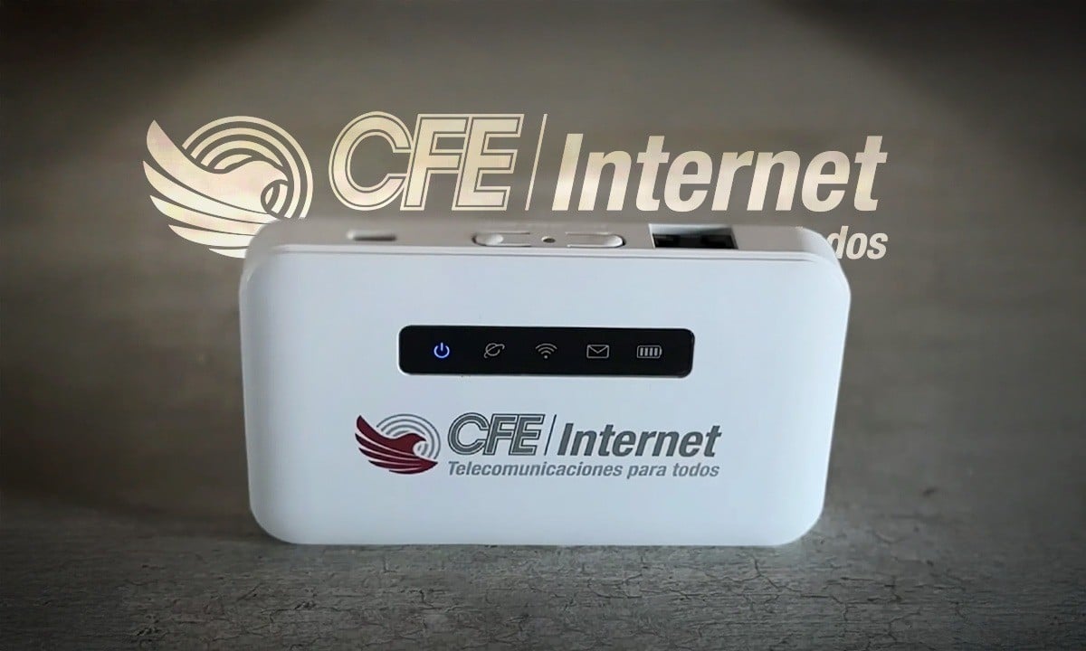 CFE ofrece internet portátil con MiFi y paquetes desde 150 pesos mensuales
