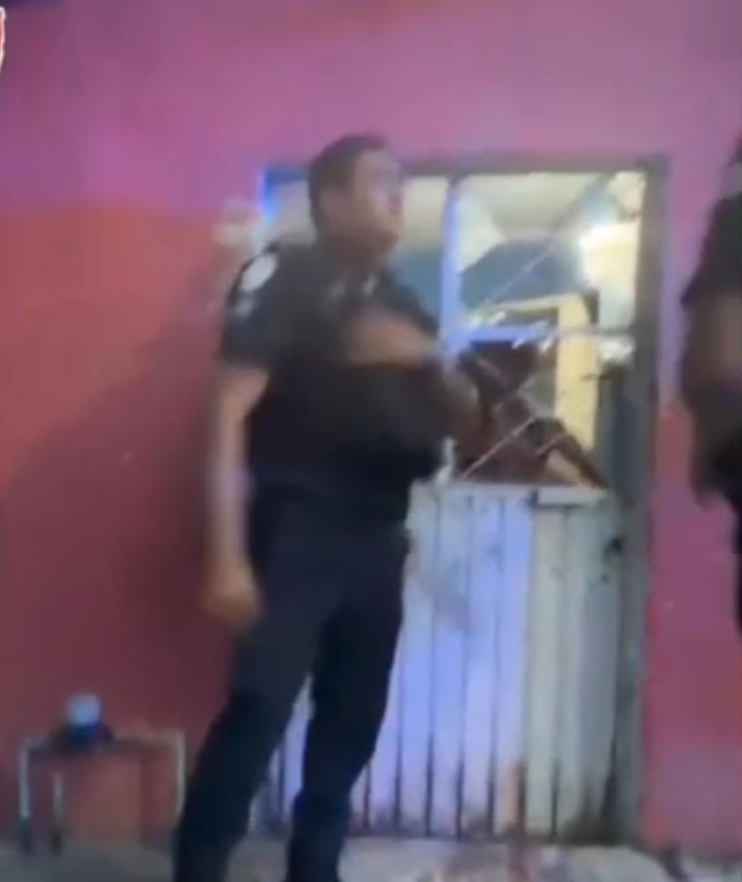 Exhibicionista en San Juan Bosco