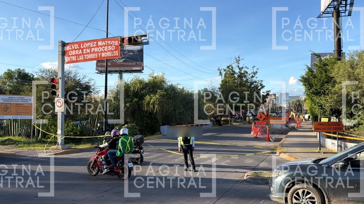 Fuga de gas provoca cierre vial y movilización de emergencia en bulevares de León