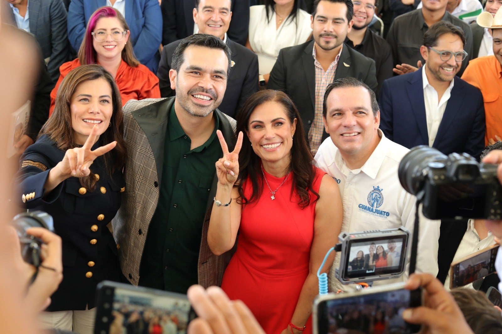 ¡Ale y Jiménez Lona! Asegura Álvarez Máynez que son “cartas fuertes“ de MC en Guanajuato