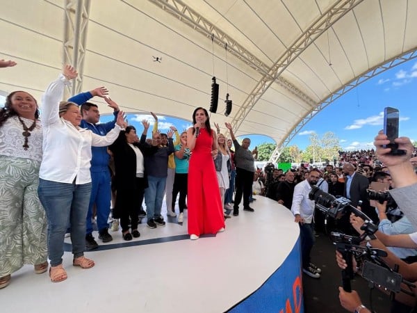 Alejandra Gutiérrez presenta su segundo informe de Gobierno en León