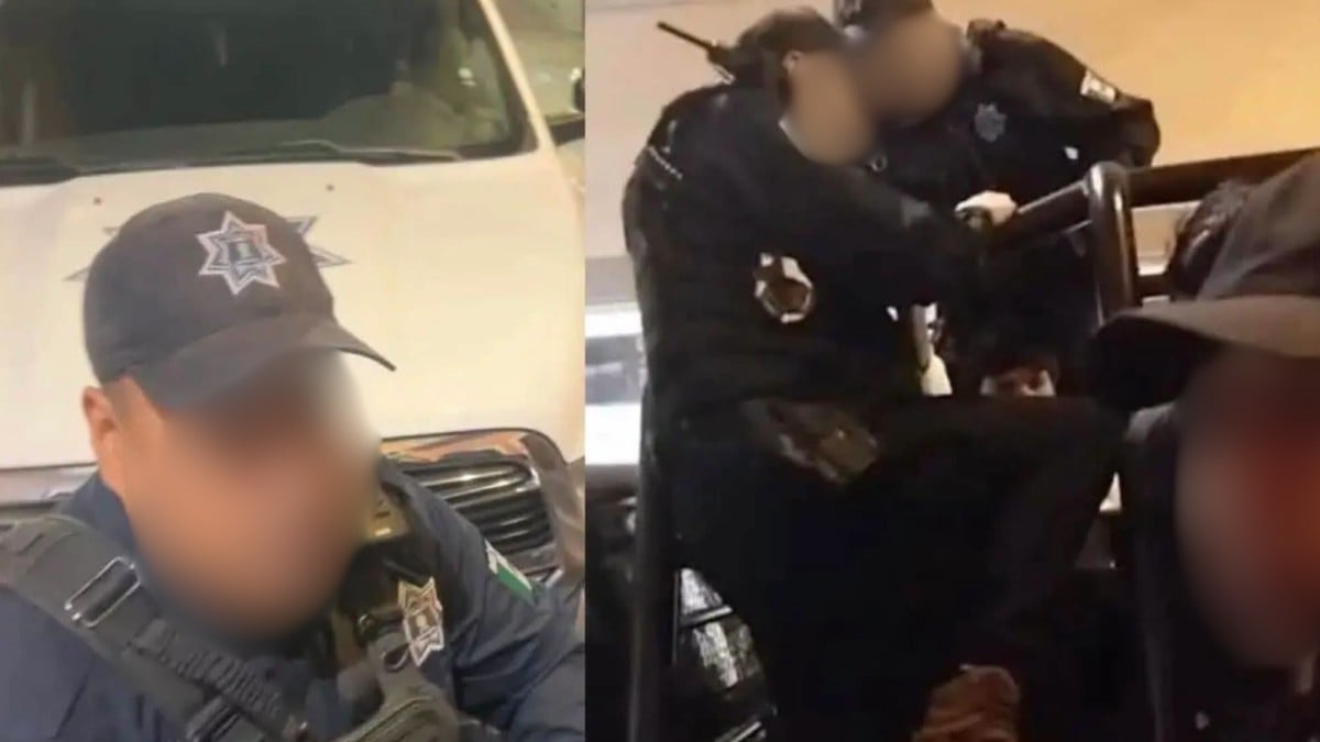 VIDEO Policías son captados agrediendo a estudiantes de la UG; los habrían confundido