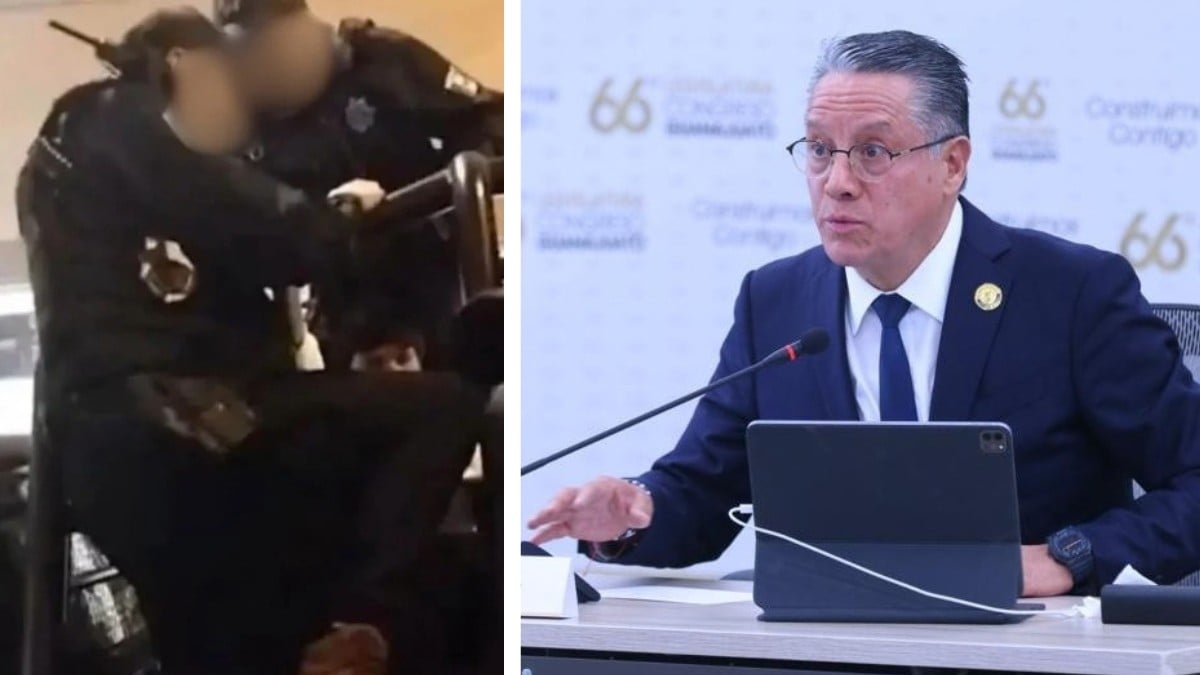 “Vamos a actuar con toda la rigidez” Identifican a policías que detuvieron a alumnos de la UG