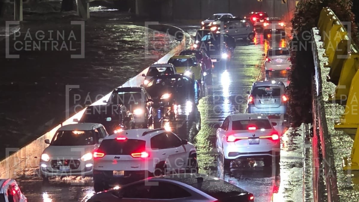 ¡Se cayó el cielo! Tormentón azota a León; se desborda el Malecón