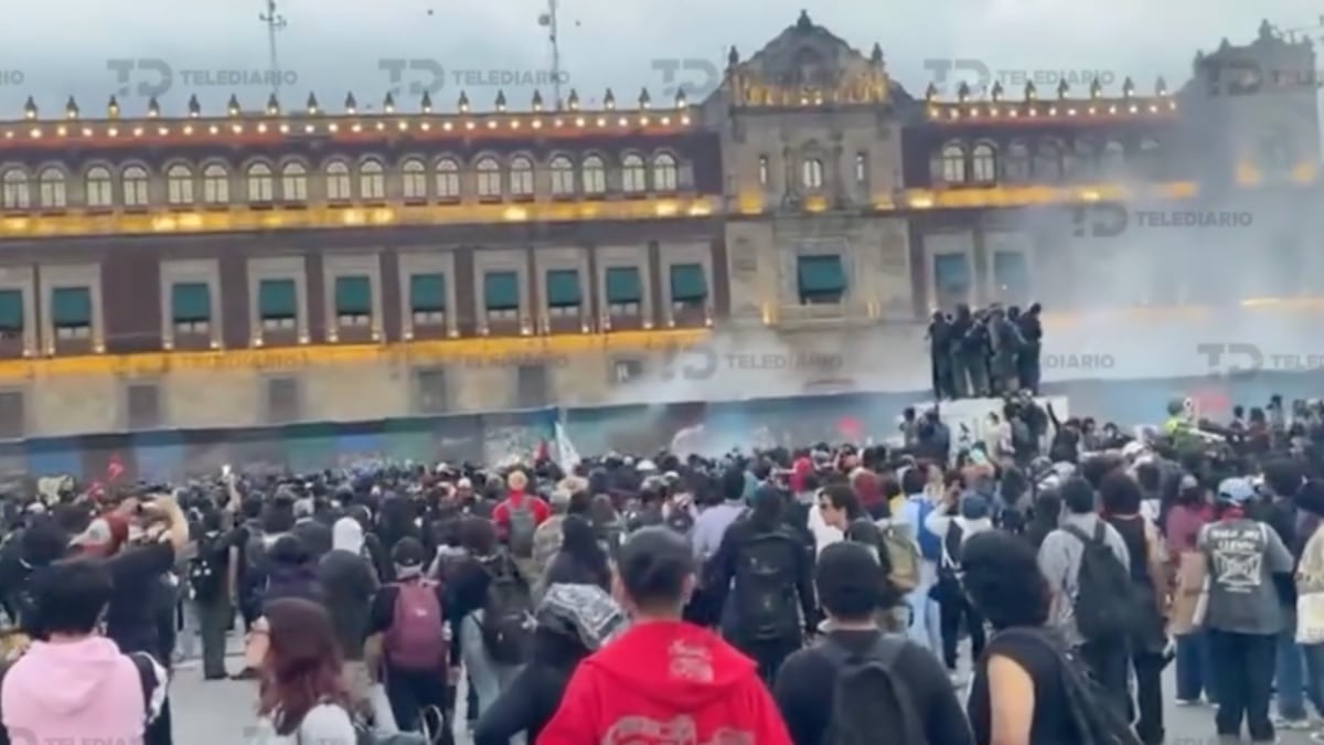 VIDEO Saqueos, incendios y protesta, recuerdan con marcha el 2 de octubre
