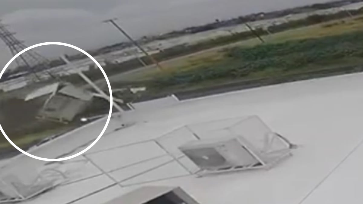VIDEO ¡Lo partió a la mitad! Tren se lleva un tráiler que le quiso ganar el paso en Celaya