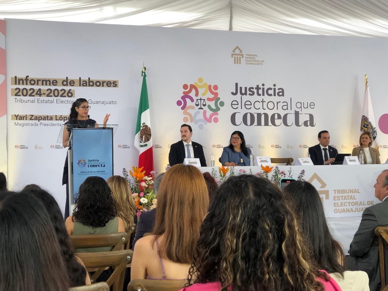 Yari Zapata López deja el TEEG: así fue su último informe
