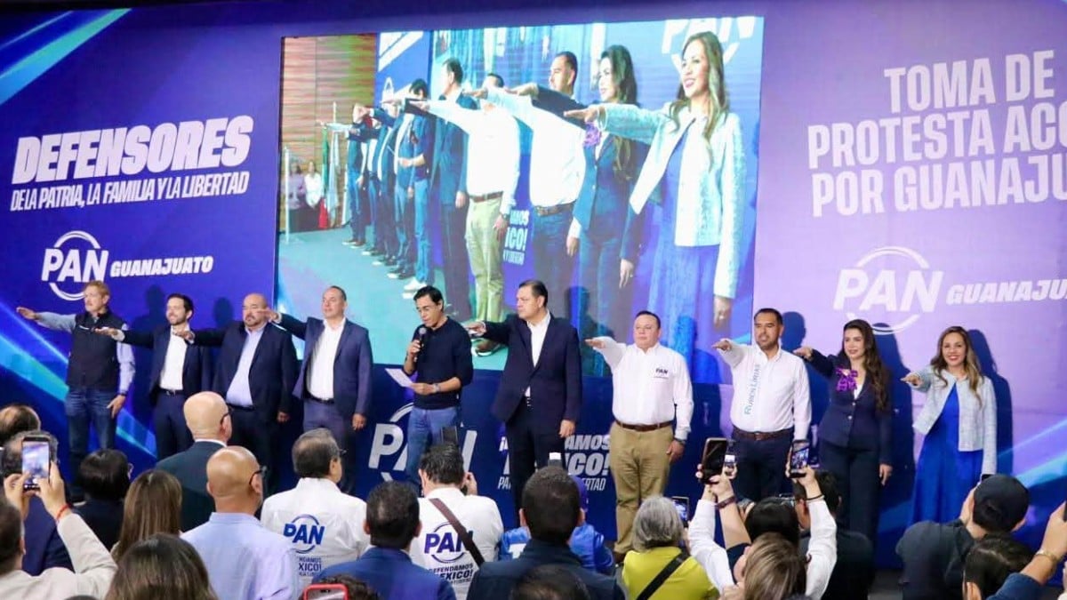 Inicia el camino rumbo a 2027: panistas toman protesta como defensores en Guanajuato