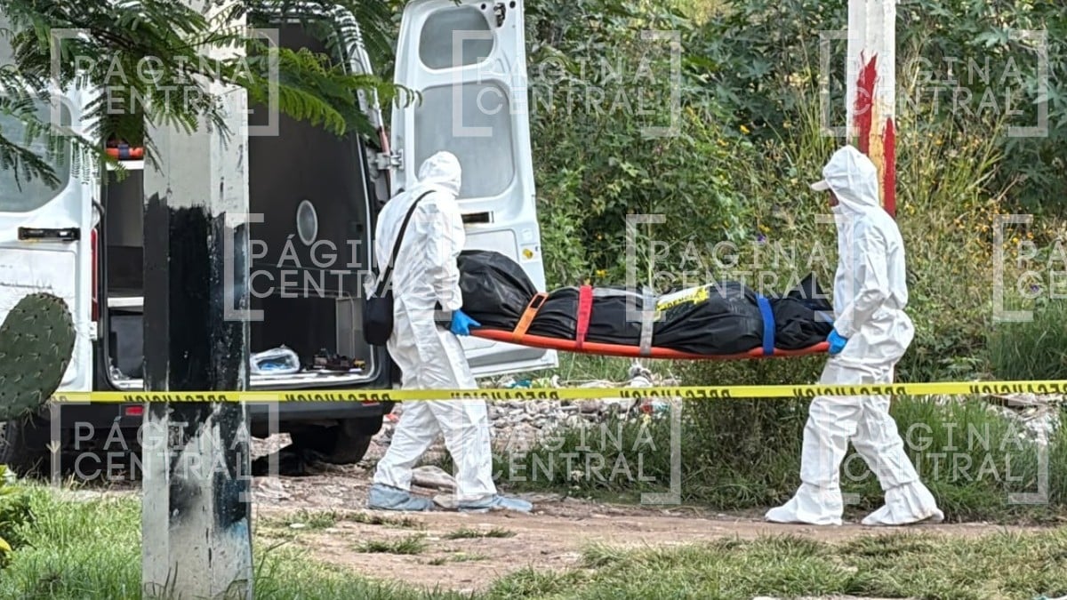 ¡De terror! Vecinos iban a trabajar cuando vieron un cuerpo encobijado en esta colonia