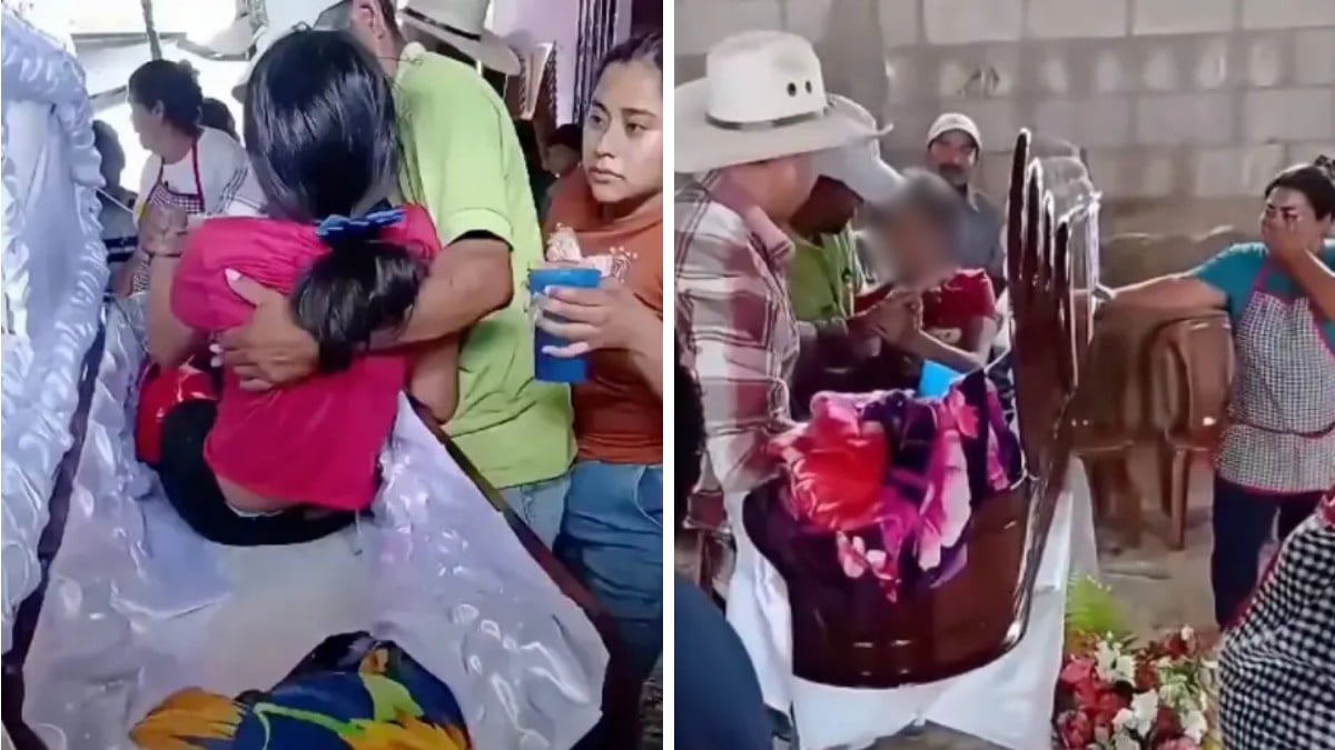 VIDEO La dieron por muerta y comenzaron a velarla, pero ella se levantó del ataúd