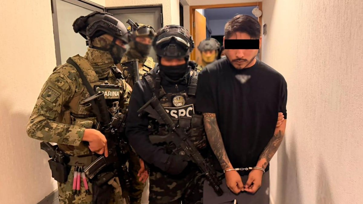 Cae Iván N, presunto líder de 'Los Cromos'; le atribuyen historial de homicidios y extorsión
