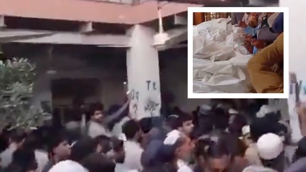 Mueren 17 niños tras derrumbe en escuela de Pakistán