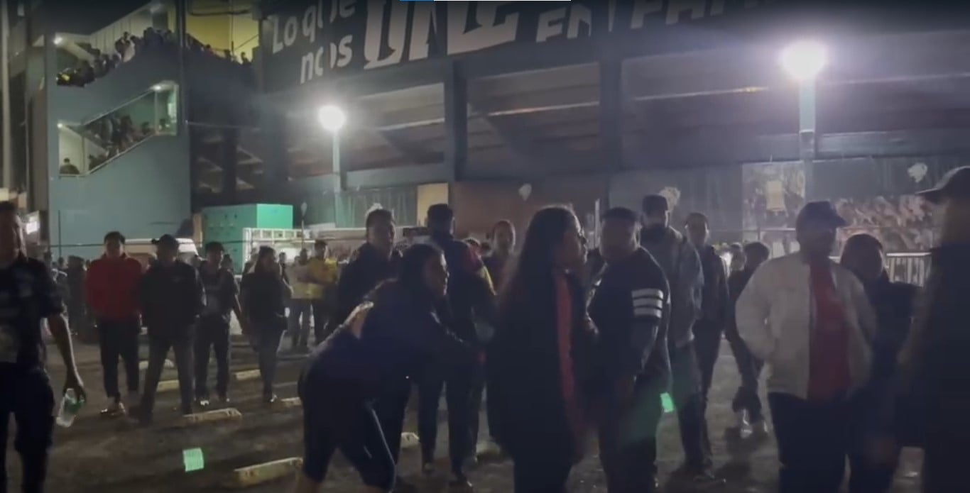 Violencia en el León vs América
