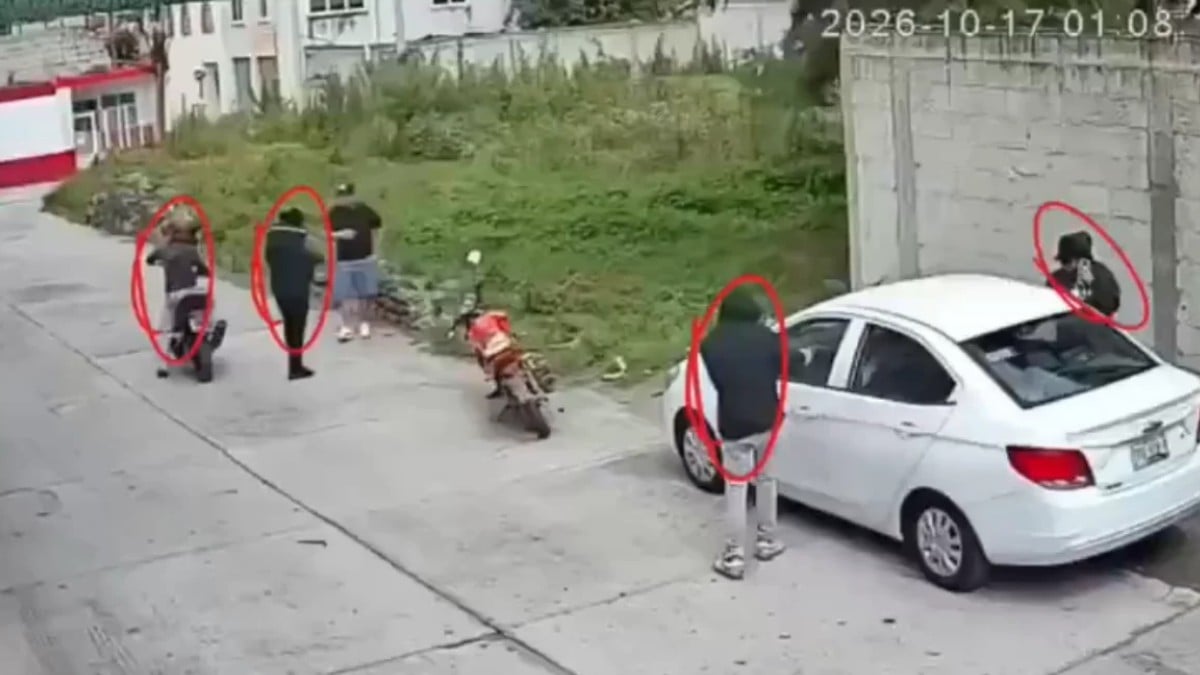 VIDEO Los citaron para vender un coche, pero todo fue un plan para robarles 140 mil pesos