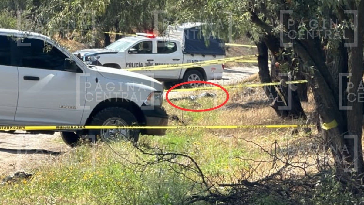 Cuarto hallazgo: Encuentran cuerpo bocabajo y amarrado, tirado en un camino de terracería