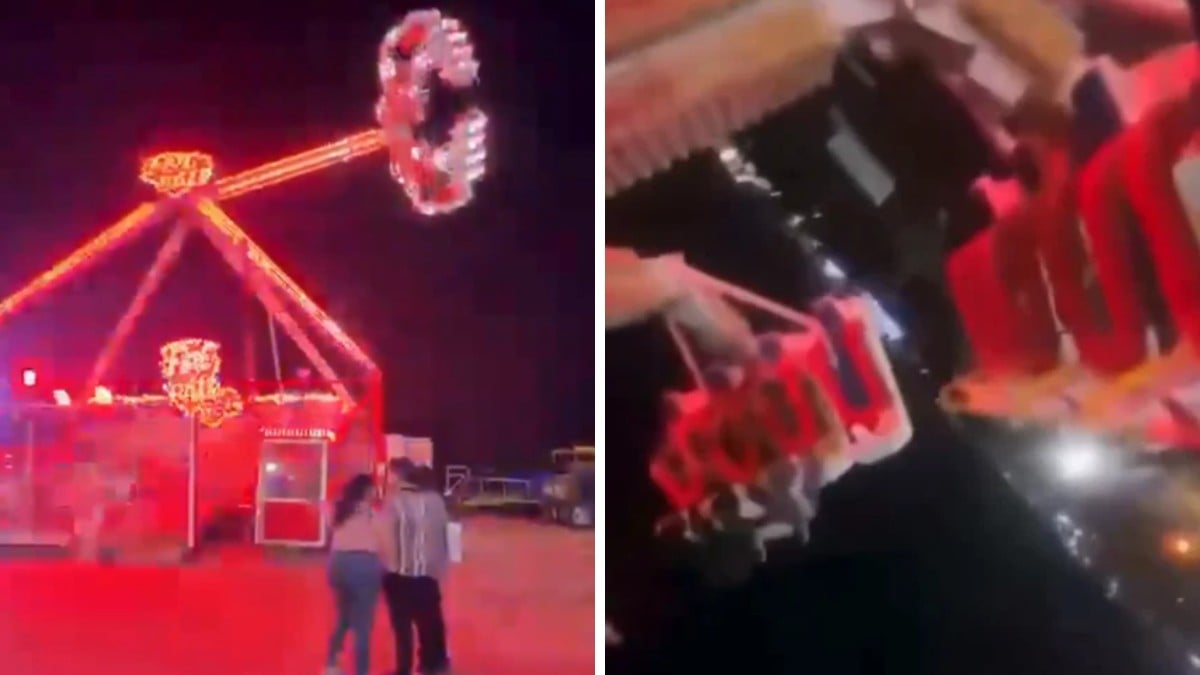 VIDEO ¡Trágico accidente! Joven de 18 años cae de un juego mecánico y pierde la vida