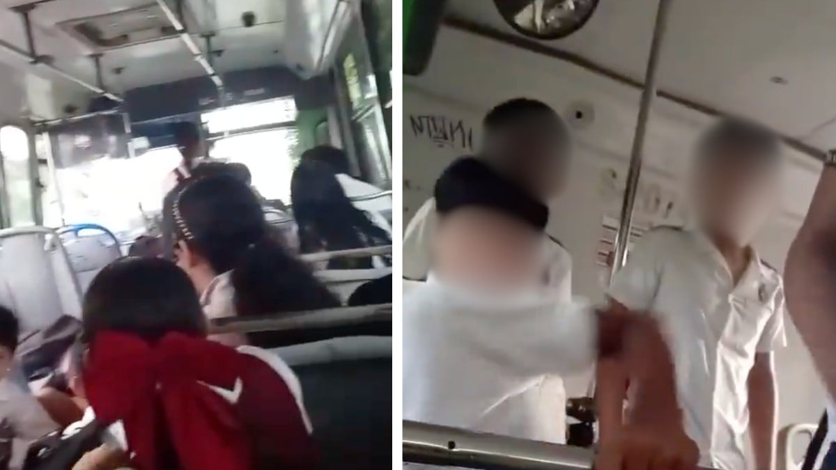 Atacan camión con alumnos en Sinaloa; hieren a chofer