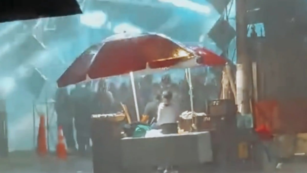 VIDEO Estaban bailando en una fiesta de reguetón cuando de pronto les cayó un rayo