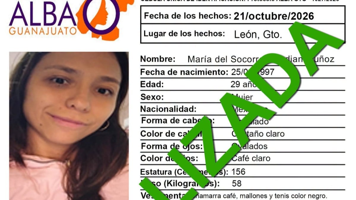 ¡Localizada! Tras intensa búsqueda, encuentran con vida a 'Coquito' en León