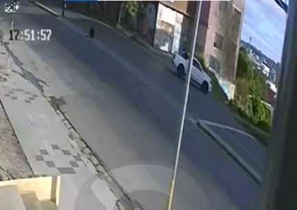 Joven atropellado en Argentina