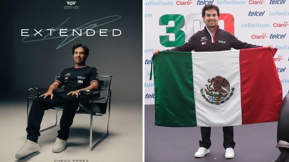 ¡Que se sienta el power mexicano! Checo se queda hasta 2029 con Cadillac en la F1