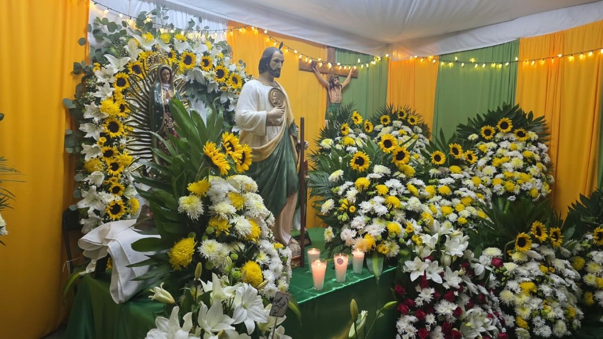 ¡36 años de tradición! Celebran a San Judas Tadeo con mariachis, banda y tamales en León