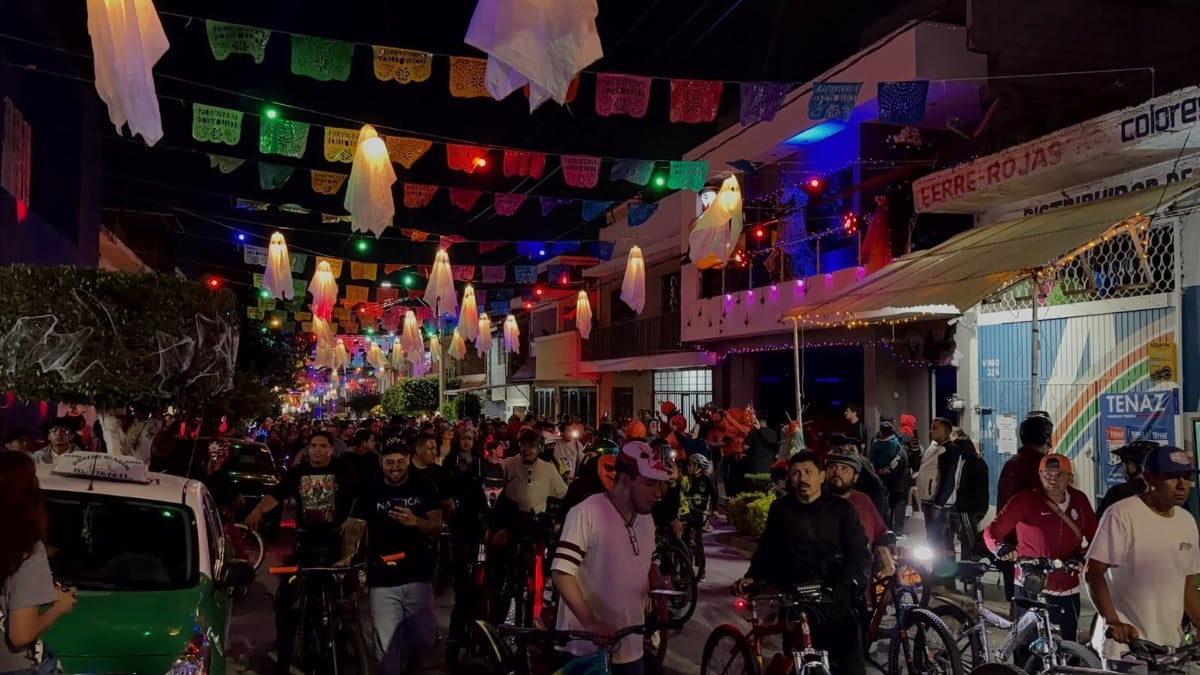 ¡Pedalean entre diablos, calacas y brujas! Rodada del Terror lleva el miedo por todo León