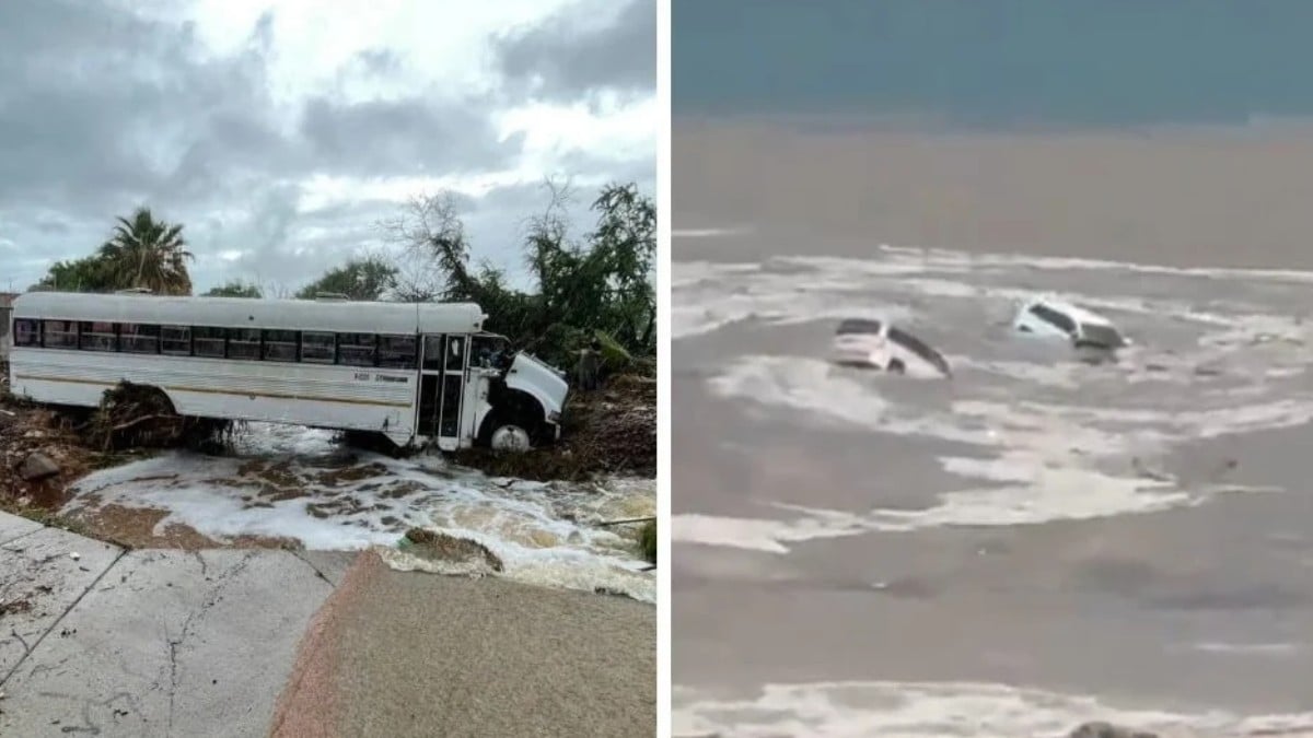 Deja 'Vance' inundaciones y daños en Sonora y Baja California Sur