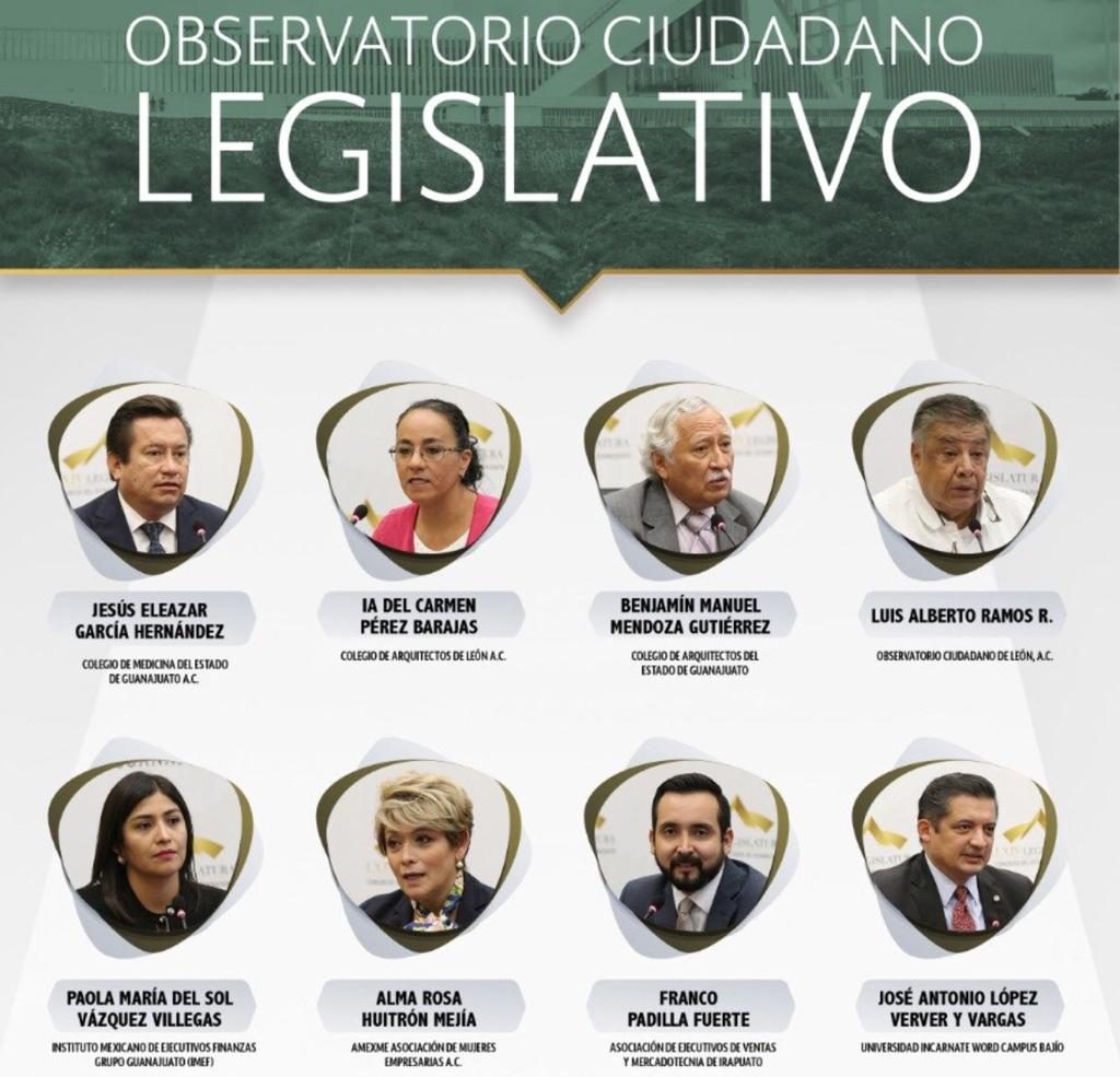 Integrantes del Observatorio Ciudadano Legislativo