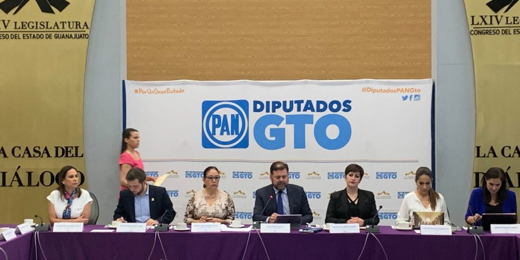 El grupo parlamentario del Partido Acción Nacional en Guanajuato presentó un total de 19 iniciativas que forman parte de su agenda legislativa