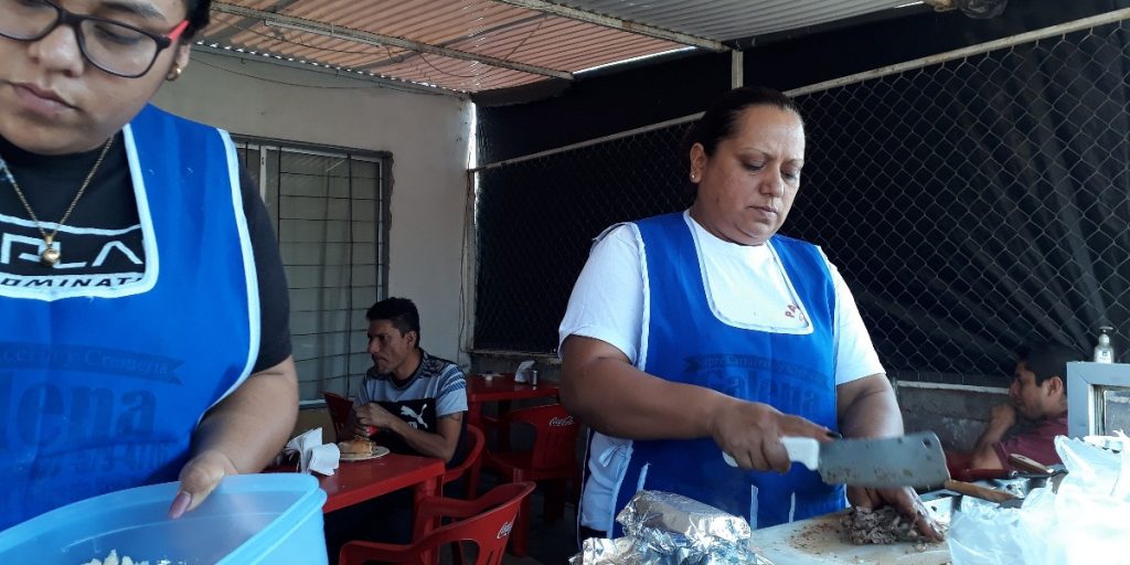 Para algunas mujeres el trabajo era una forma de manifestar su respaldo al movimiento