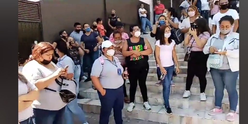 Alrededor de 200 trabajadores exigieron el pago completo de sus utilidades