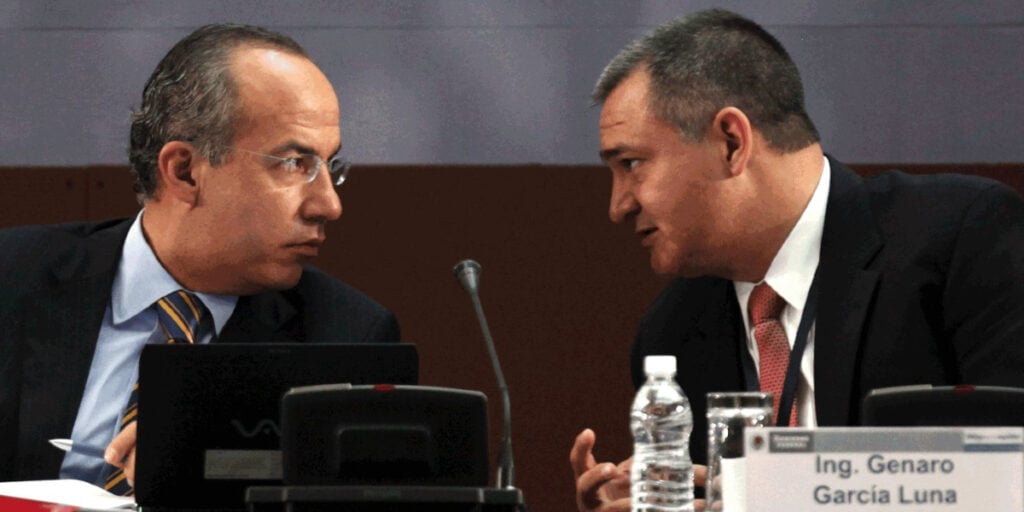 Genaro García Luna Felipe Calderón