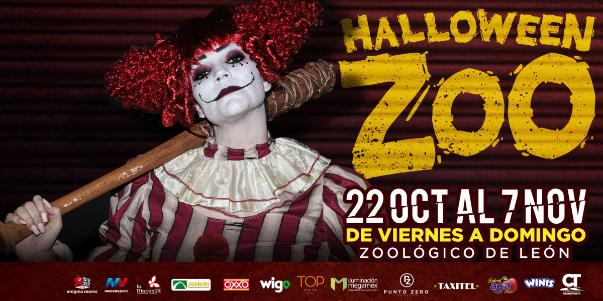 Zooleón anuncia el evento de terror Halloween Zoo * Página Central