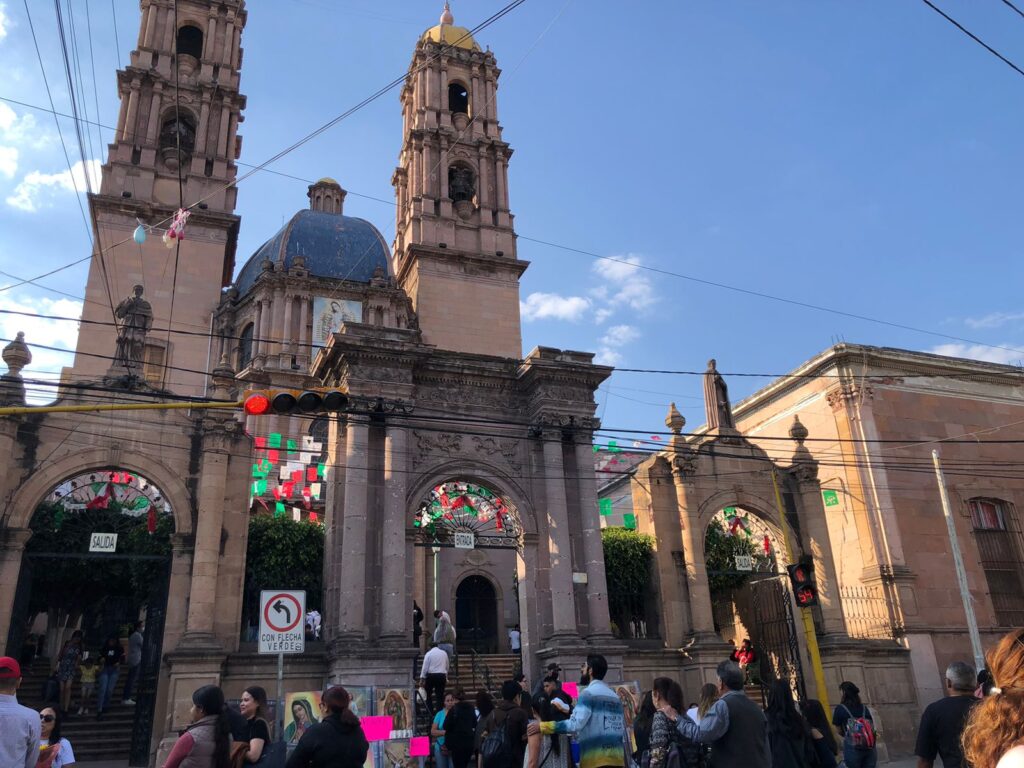 Así luce la Basílica de Guadalupe.
