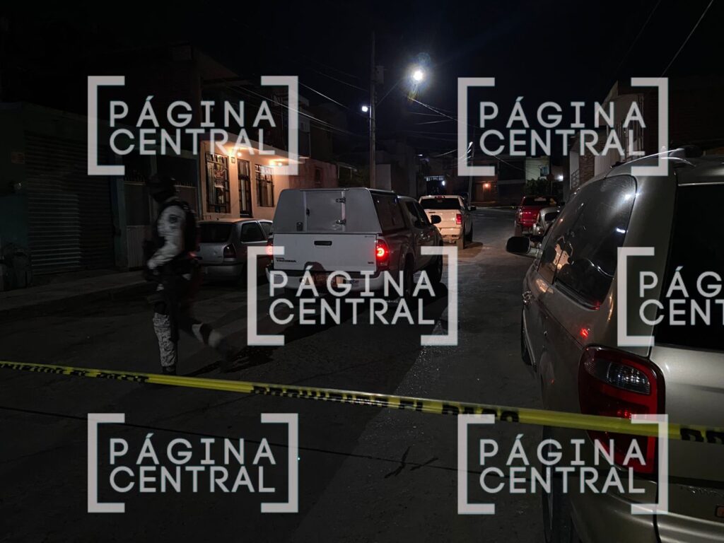 El segundo homicidio, en Las Mandarinas. Foto: Página Central