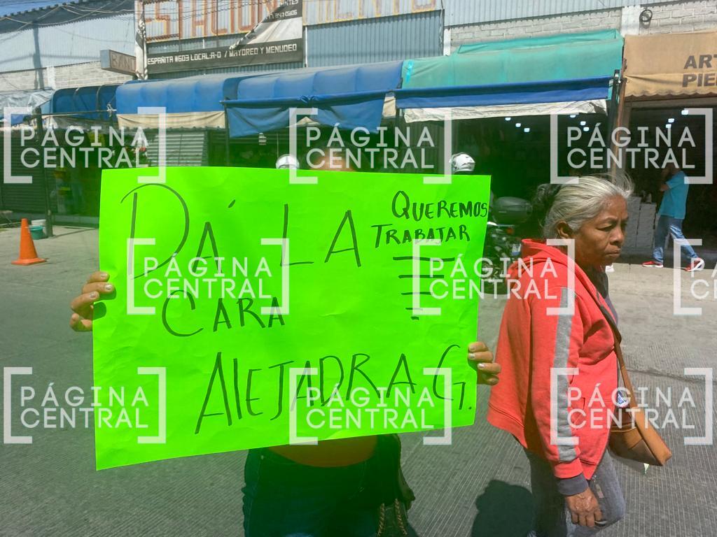 La señora Feliciana se fue sin saber su situación. Foto: Página Central