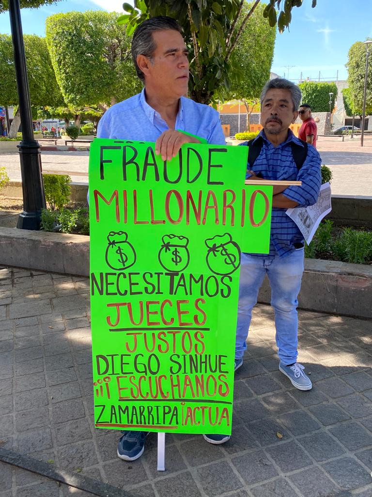 Expresiones de impotencia, tras fraude impune.