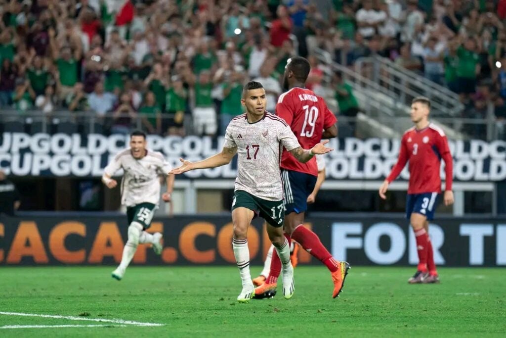 México vence a Costa Rica en Copa Oro. Foto: Facebook Selección Nacional