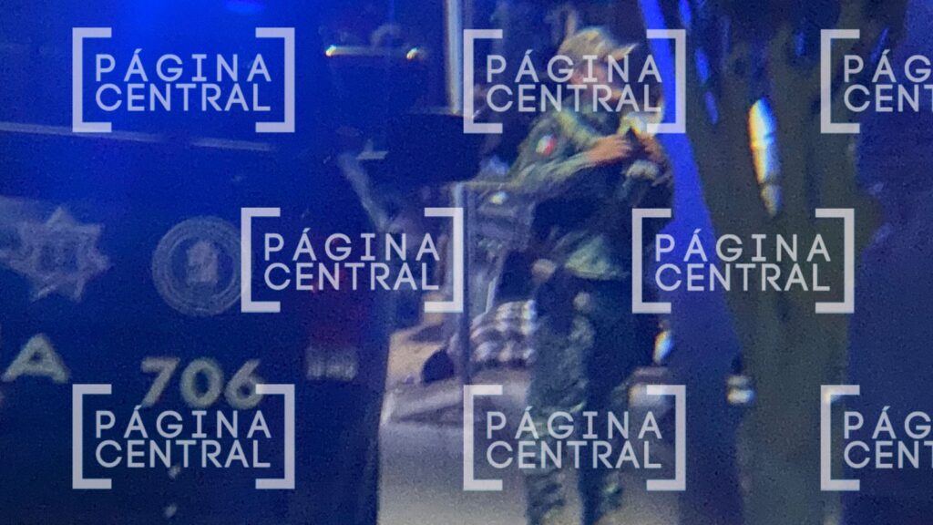 Elementos del Ejército llegaron al lugar del ataque. Foto: Página Central