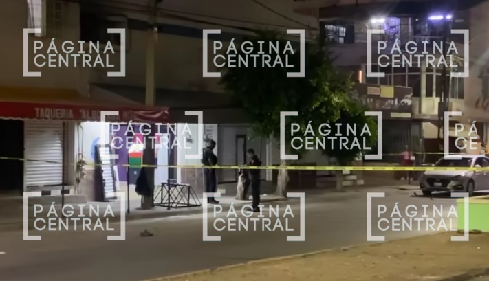 De nueva cuenta en Lomas de la Piscina se registra un asesinato. Foto: Página Central