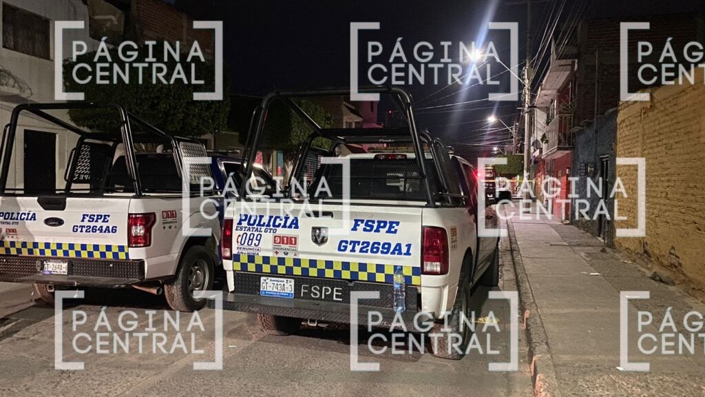 Asesinan a dos personas en Cañada del Real. Foto: Página Central