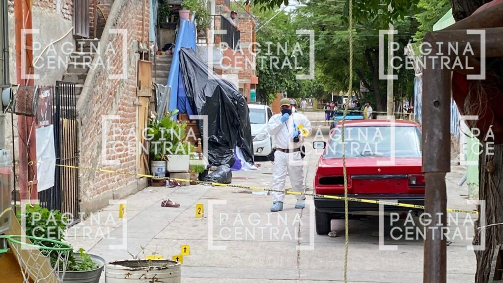 Fueron recolectados 5 indicios por parte de Servicios Periciales. Foto: Página Central