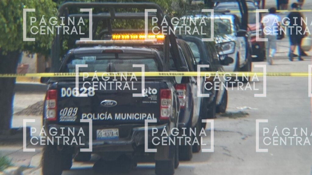 Al lugar arribaron elementos de la Policía Municipal, para el resguardo de evidencias. Foto: Página Central