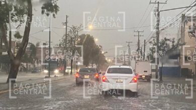 lluvia en León