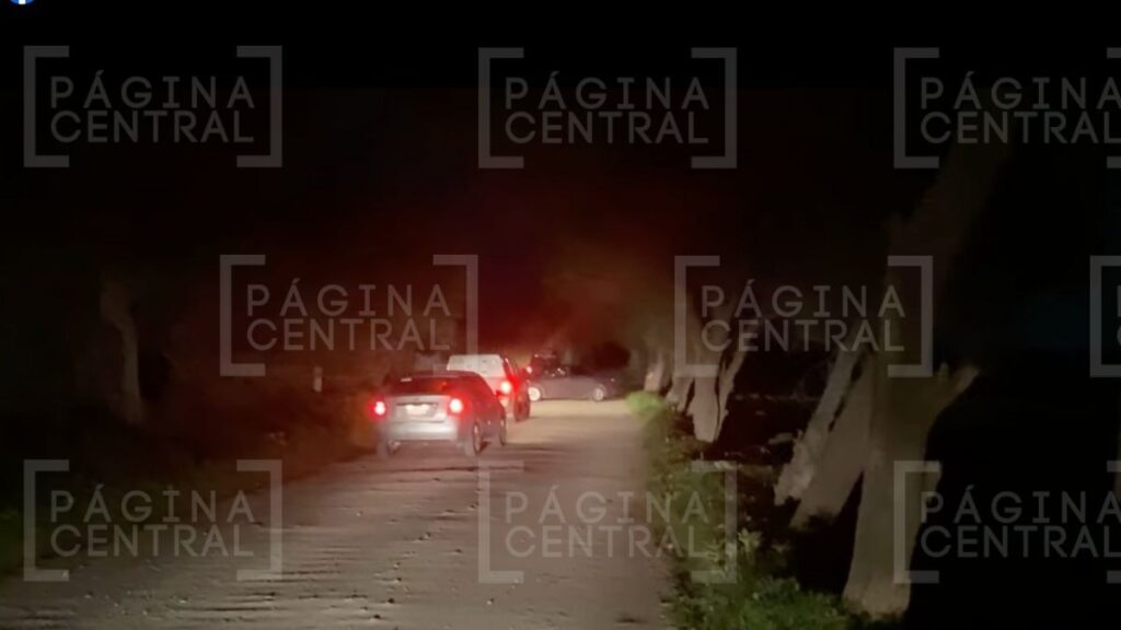 cuerpo en camino de terracería