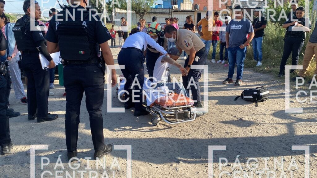 Hombre es baleado en Las Joyas. Foto: Página Central